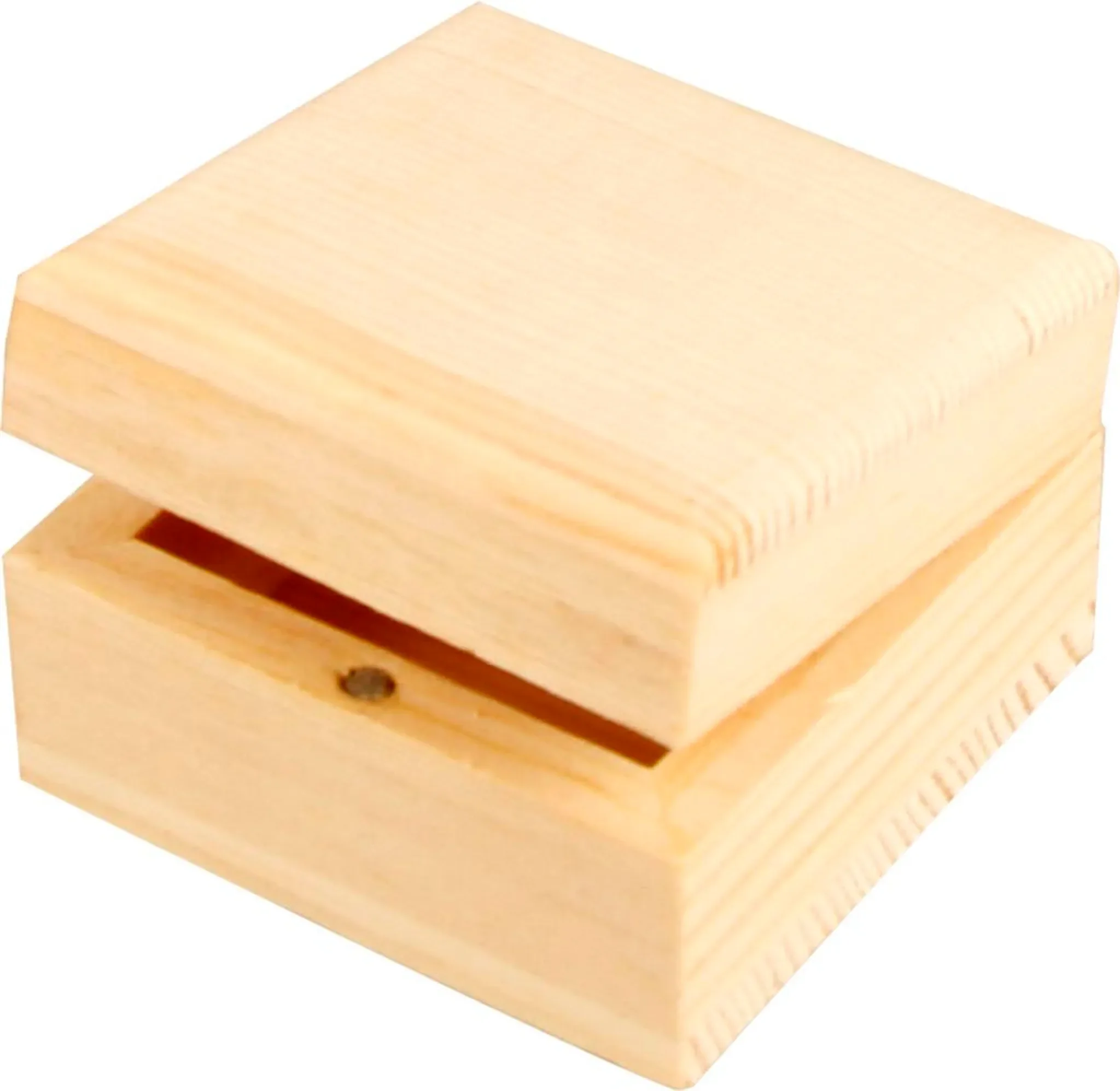 Creativ Company – Schmuckkästchen Holz 6×6×3,5 cm